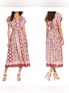 Gal Meets Glam Liza Midi Dress